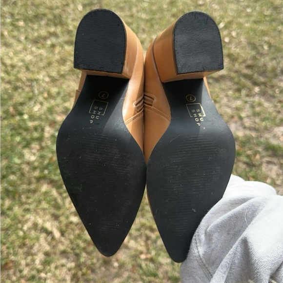 ShuShop VILMA Tan Booties—Size 7 - Picture 7 of 12